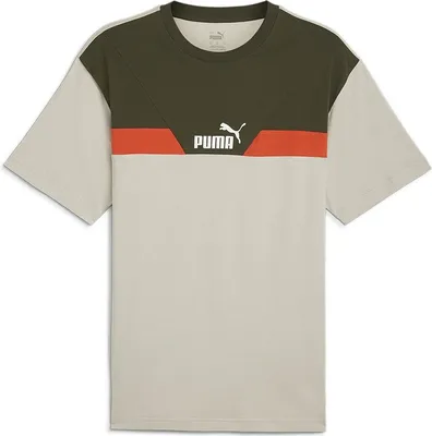 Immagine prodotto di Puma Power Colorblock T-shirt a maniche corte Grigio S Uomo Grigio S