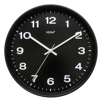 Produktbild von Wanduhr Versa Quarz Kunststoff 4,3 x 30,5 x 30,5 cm