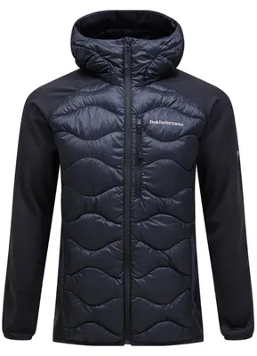 Produktbild von Peak Performance Herren Helium Down Hybrid Hood BLACK : S : schwarz Farbe: schwarz Größe: S