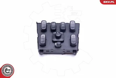Image de ESEN SKV 37SKV024 Commutateur de lève-vitre adapté à la MERCEDES-BENZ Classe M (W163) Commutateur de lève-vitre situé à droite du siège conducteur