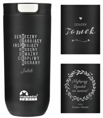 Produktbild von Majestic Sport Bullet Thermobecher personalisiert Vatertag