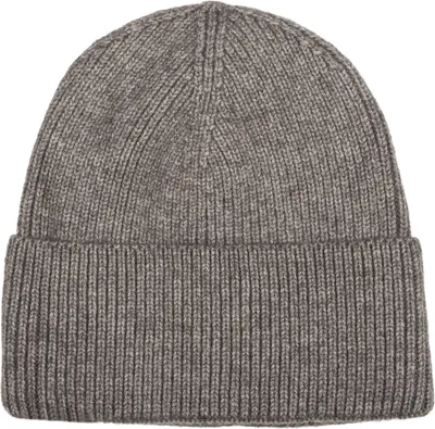 Produktbild von styleBREAKER Uni Strickmütze mit Rippenmuster und breiter Krempe | Doppelt gestrickte Beanie Wintermütze | Warme Feinstrick Haube für Damen und Herren in vielen Farben