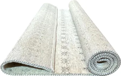 Produktbild von Teppich  LORIBAFT NOMAD, HANDGEKNÜPFT | Farbe: Natur-Beige; Größe: 140x200 cm | strapazierfähig und leicht zu reinigen | Wohnzimmer | Schlafzimmer