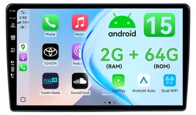 Obrázok produktu pre Autorádio pre modely 300 a 350 (ročníky 2017-2023) s operačným systémom Android 15, GPS a digitálnym rádiom DAB+