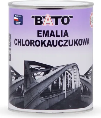 Zdjęcie produktu dla Emalia Chlorokauczukowa Czarna Mat Ral 9005 0,8L