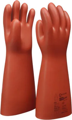 Obrázok produktu pre Rukavice s nízkou elektrickou vodivosťou, 1000 V, trieda 0, 9 cm, číslo výrobku 415408