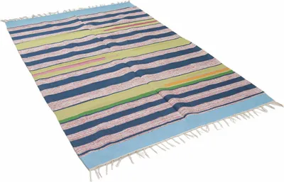 Obrázek produktu pro Indická ruční výroba bavlny Kilim 180x120 CM
