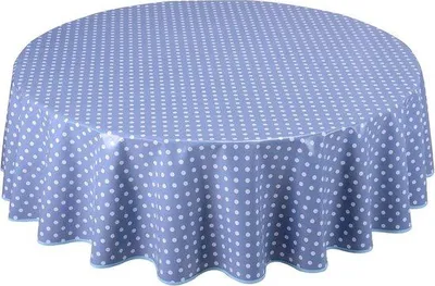 Produktbild von Wasserdichtes Tafelkleed 140cm blau-grau