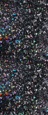 Produktbild von 3D-Fenster-Verdunkelungsfolie in Schwarz mit Regenbogen-Motiv, Schutz der Privatsphäre, Sonnenschutz, Tönungsrollo, wiederverwendbar, für Zuhause, Büro, Badezimmer, Glasabdeckung, haftend