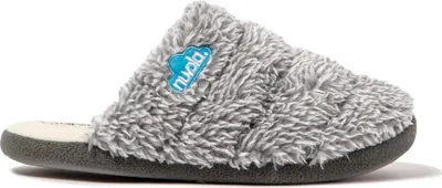 Produktbild von NUVOLA. Hausschuhe Herren Damen rutschfester Sohle warm gepolstert bequem grau 34/35 EU - UNZOC