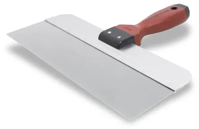 Image de Enduit à surface lisse Marshalltown, avec poignée DuraSoft en acier inoxydable, outil pour travaux de plâtrerie