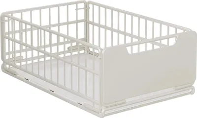 Obrázok produktu pre Výsuvný organizér do skrine, Robustná konštrukcia, Jednoduchá inštalácia, BIELA, šírka 25 cm