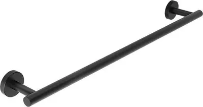 Obrázek produktu pro 60 cm, držák na ručníky, montáž na zeď, černý - nerezová ocel SUS304, kroužek na ručníky do koupelny a kuchyně - moderní a stylový