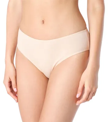 Produktbild von Bellivalini Damen Unterwäsche Unterhose aus Baumwolle Slip glatt BLV50-201 (Beige, XXL )