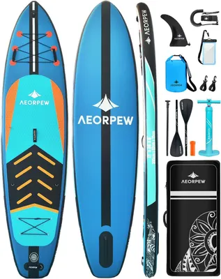 Image de Planche de stand-up paddle gonflable extra large pour adultes, avec ensemble d'accessoires complet