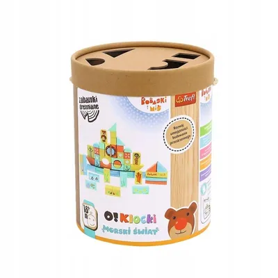 Produktbild von TREFL UM! Blood Bobaski World und Bärenholzspielzeug 53 El. 61512 Trefl