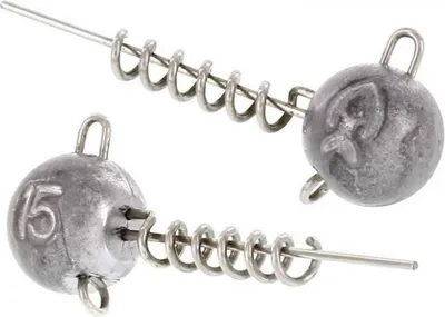 Image de Westin ScrewIn Natural - 3 têtes de jig à vis, poids:15g