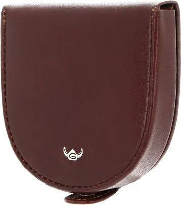 Immagine prodotto di Golden Head Pelle portafoglio Colorado Classic Horseshoe Coin Holder Tabacco marrone