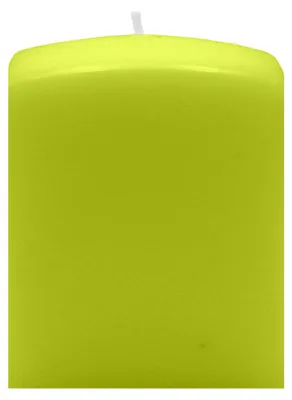 Produktbild von Quader Kerzen Lime Grün 8 x Ø 6/6 cm, 4 Stück