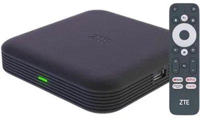 Productafbeelding van 4K Android TV Box met Google Assistent en Chromecast