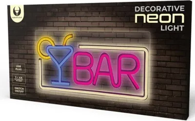 Immagine prodotto di Neon PLEXI LED Bar multicolore FPNE01X Forever Light luce decorativa al neon da appendere a parete