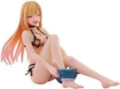 Produktbild von My Dress-Up Darling PVC Statue Desktop Cute Figure Marin Kitagawa Measured Swimsuit Ver. 13 cm