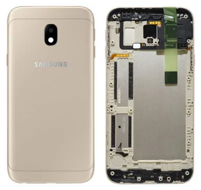 Obrázek produktu pro Samsung GH82-14891C Kryt baterie pro Galaxy J3 J330F 2017 Zlaté pouzdro