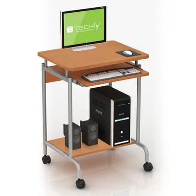 Productafbeelding van Techly ICA-TB S005 Computerbureau, beukenfineer