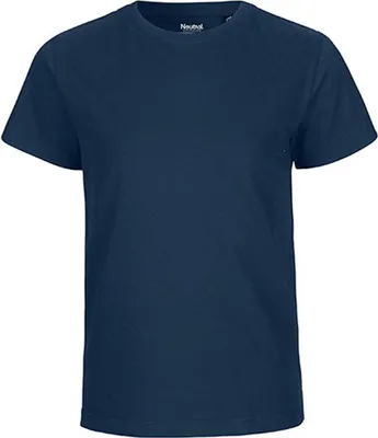 Image de T-shirt neutre à manches courtes pour enfants