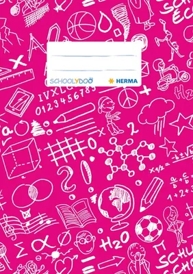Produktbild von Heftschoner A5 Schoolydoo pink Packung mit 10 Stück