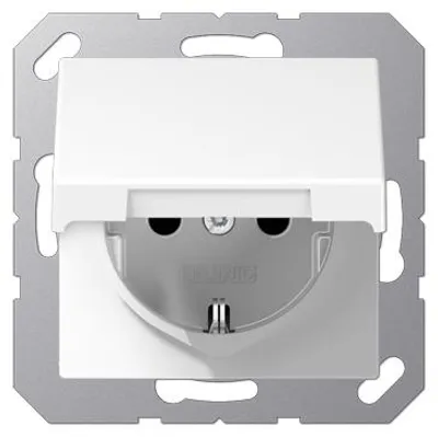 Immagine prodotto di Jung Presa di corrente con contatto di terra A 500, A creation, A plus bianco A520KLWW (A520KLWW)
