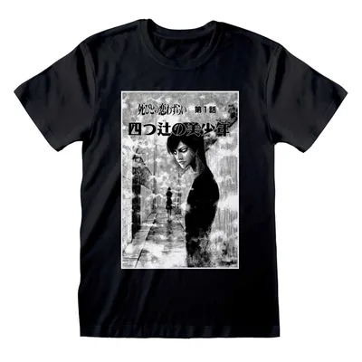 Produktbild von Junji-Ito - Black And White - Black T-Shirt - Größe XL