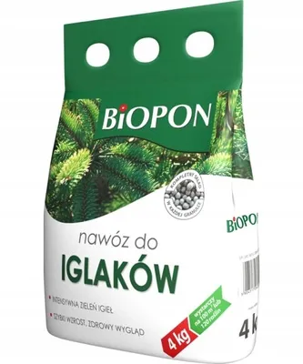 Zdjęcie produktu dla Nawóz do iglaków Biopon 4 kg