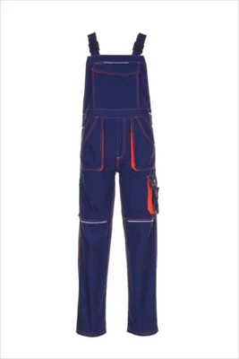 Produktbild von Planam  Basalt Neon Latzhose marine/orange Gr. 56, 6231056