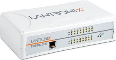 Immagine prodotto di Lantronix EDS 3000PS SECURE DEVICE SERVER 16 PORTE SERIALI 1 GbE ETHERNET - Server