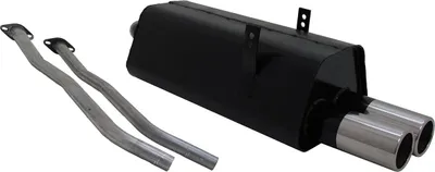 Obrázok produktu pre Novus športový výfuk pre BMW radu 3 E36 325i 2x76mm zadný tlmič s ABE