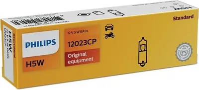 Obrázok produktu pre Halogénová Žiarovka H5W 12 V/5 W Ba9S (Ks) (Bez Ece)