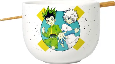Immagine prodotto di Miseczka Ramen Hunter x Hunter z pałeczkami, pojemność 414 ml