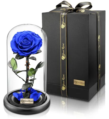 Produktbild von Premium Konservierte Rose - Geschenkbox - Dekoration - Hochzeit - Valentinstag