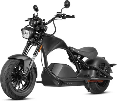 Produktbild von Elektroroller Blake, E-Roller, E-Scooter Straßenzulassung, 45 km/h, 3000 W, 100 km RW, herausnehmbarer Lithium-Akku (72V/40Ah) Schwarz