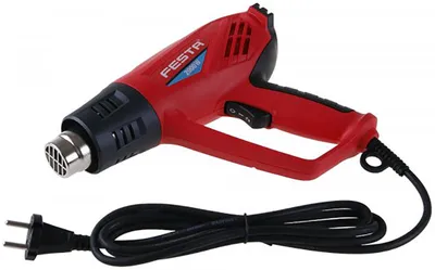 Obrázek produktu pro Horkovzdušná pistole 2000W, regulace teploty, sada nástavců FESTA