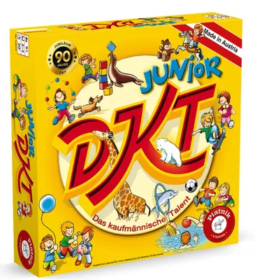 Productafbeelding van DKT Junior, een bordspel voor 2-4 spelers, geschikt voor kinderen vanaf 5 jaar, Duitse editie