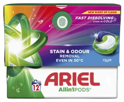 Zdjęcie produktu dla Ariel Kapsułki do Prania Allin1 PODS Color 12 sztuk