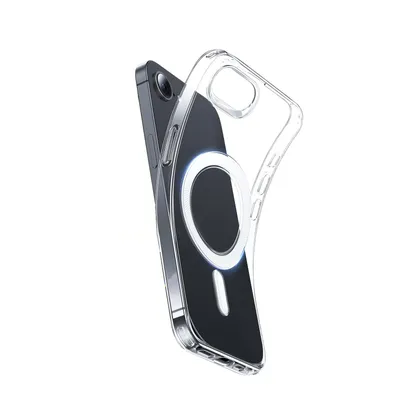 Produktbild von Handyhülle Schutzhülle für Apple iPhone 16e Hülle kompatibel mit MagSafe Transparent Silikon Case