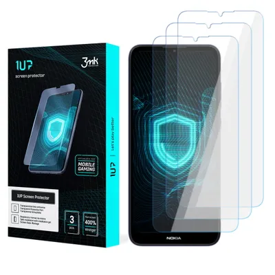 Produktbild von 3mk Display Schutzfolie 1UP für Nokia C21 transparent Gaming (3 Stück)