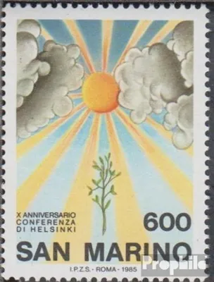 Produktbild von Briefmarken San Marino 1985 Mi 1323 (kompl.Ausg.) gestempelt KSZE