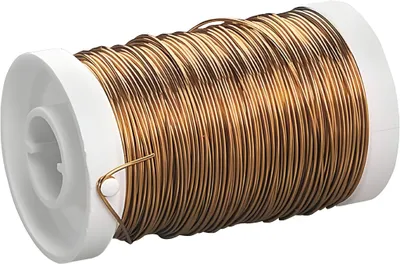 Produktbild von KNORR PRANDELL Lackdraht 50 m Ø 05 mm Eisen goldfarben rötlich
