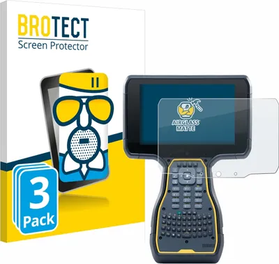 Produktbild von 3x BROTECT Entspiegelungs Schutzglas für Trimble TSC7 Controller Schutzfolie Panzer Folie Glas Display Schutz matt