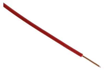 Image de Câble électrique HO7V-U 1,5 mm2 rouge 10 m