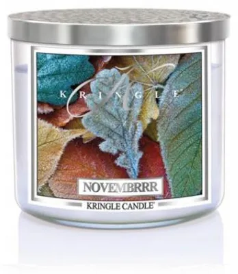 Productafbeelding van Kringle Candle, novembergeur: geurkaars met herfstachtige aroma's